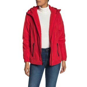 Michael Kors Missy Faux Shearling Lined Jacket